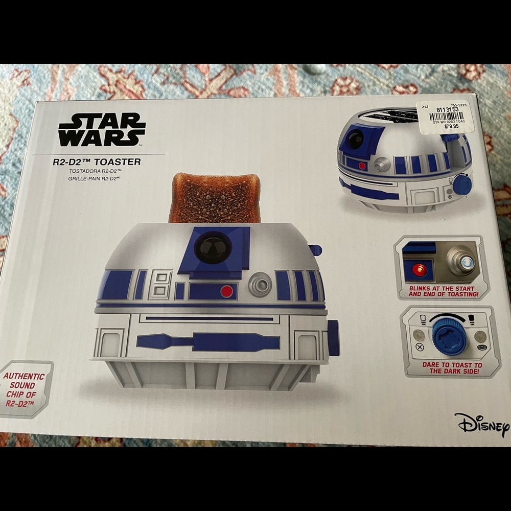 R2-D2 brand new toaster from William Sonoma